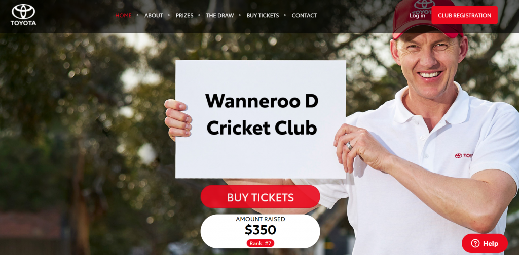 Toyota Good For Cricket Raffle – Wanneroo Districts Cricket Club